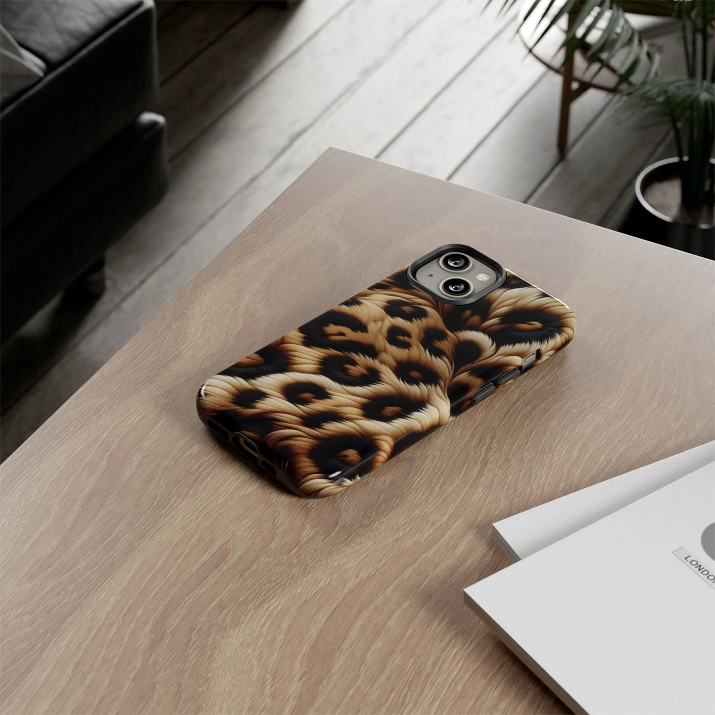 Stylish Phone Case - Tough Cases, Protective Cover for Animal Print Lovers, Gift for Birthdays, Trendy Accessory for Everyday Use, [...] by Printify