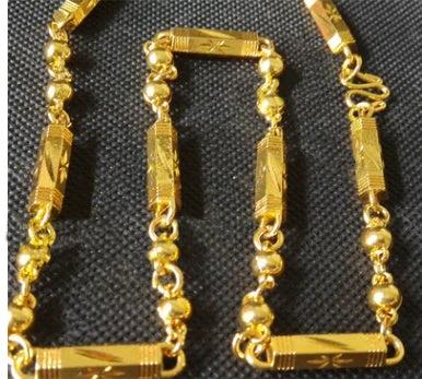 Men's Gold-plated Necklace by GJG Denim