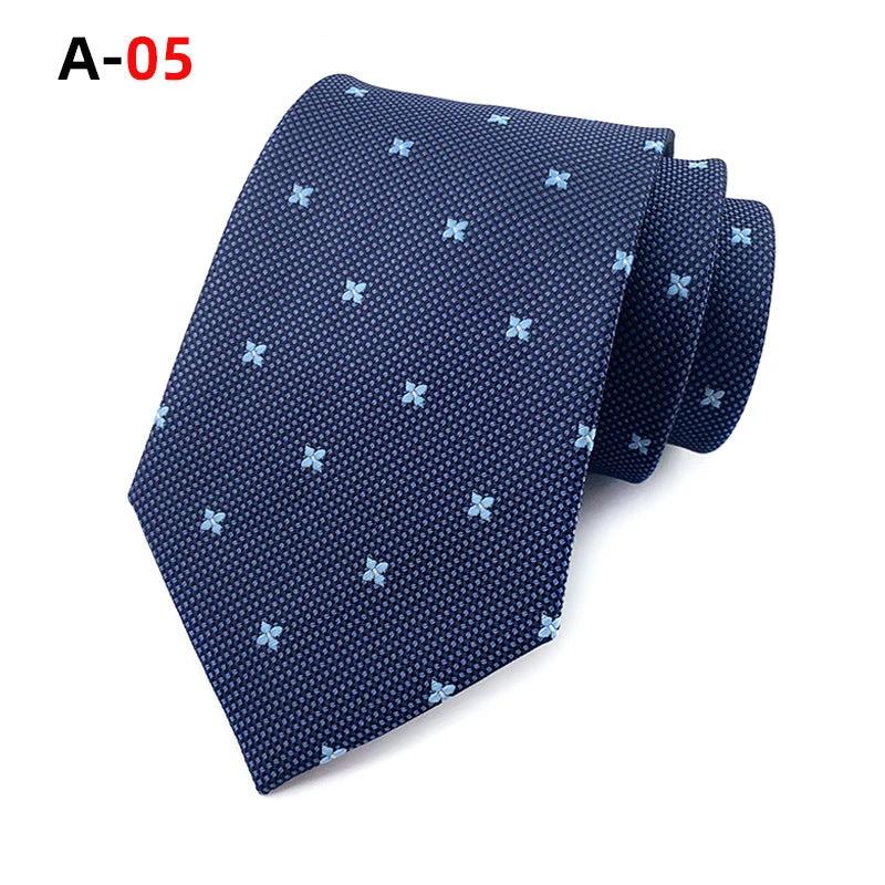 Men's Polyester Jacquard Tie by GJG Denim