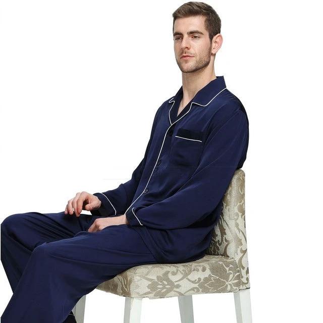 Men's Satain Pajamas by GJG Denim