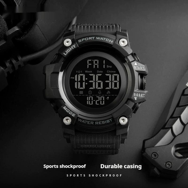 Outdoor Exercise Fashion Men's Electronic Watch by GJG Denim