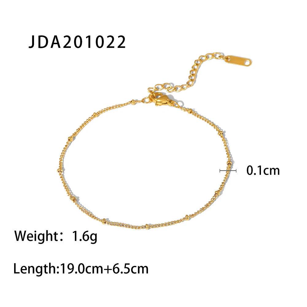 Fashion Stainless Steel Anklets Ornament by GJG Denim