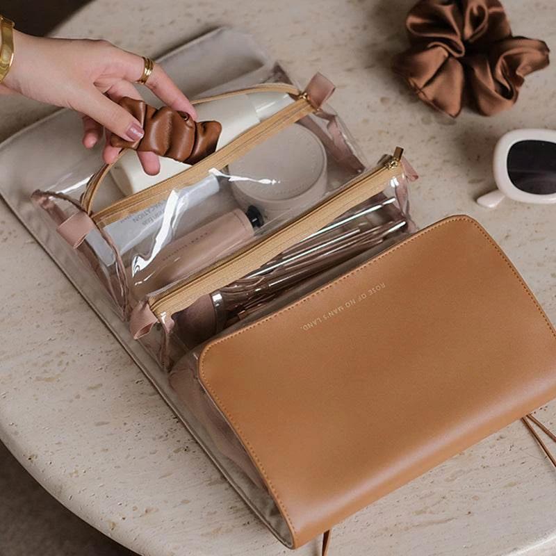 Envelope Cosmetic Female Bag Portable Large Capacity by Zara-Craft