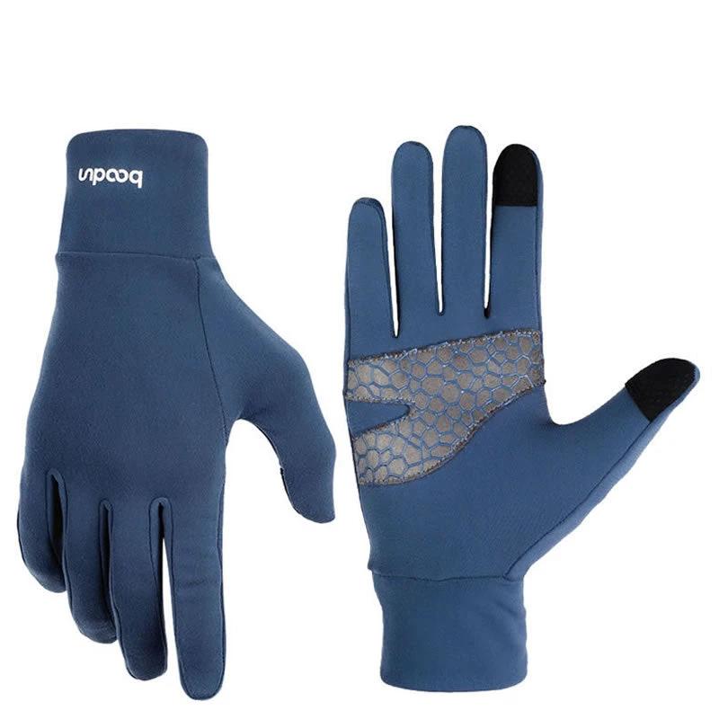 Silicone Non-slip Touch Screen Gloves For Men by GJG Denim