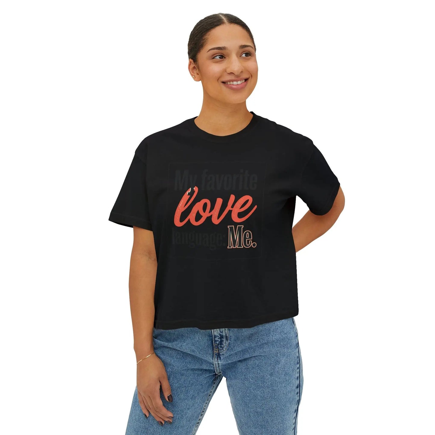 Women's Boxy Tee by Printify