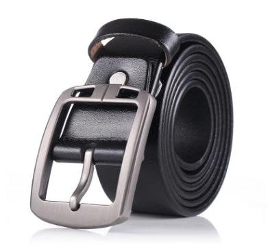 Men's Retro Leather Belt by GJG Denim