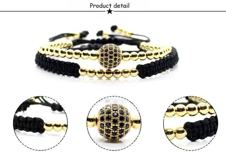 Men's Beaded Bracelet by GJG Denim