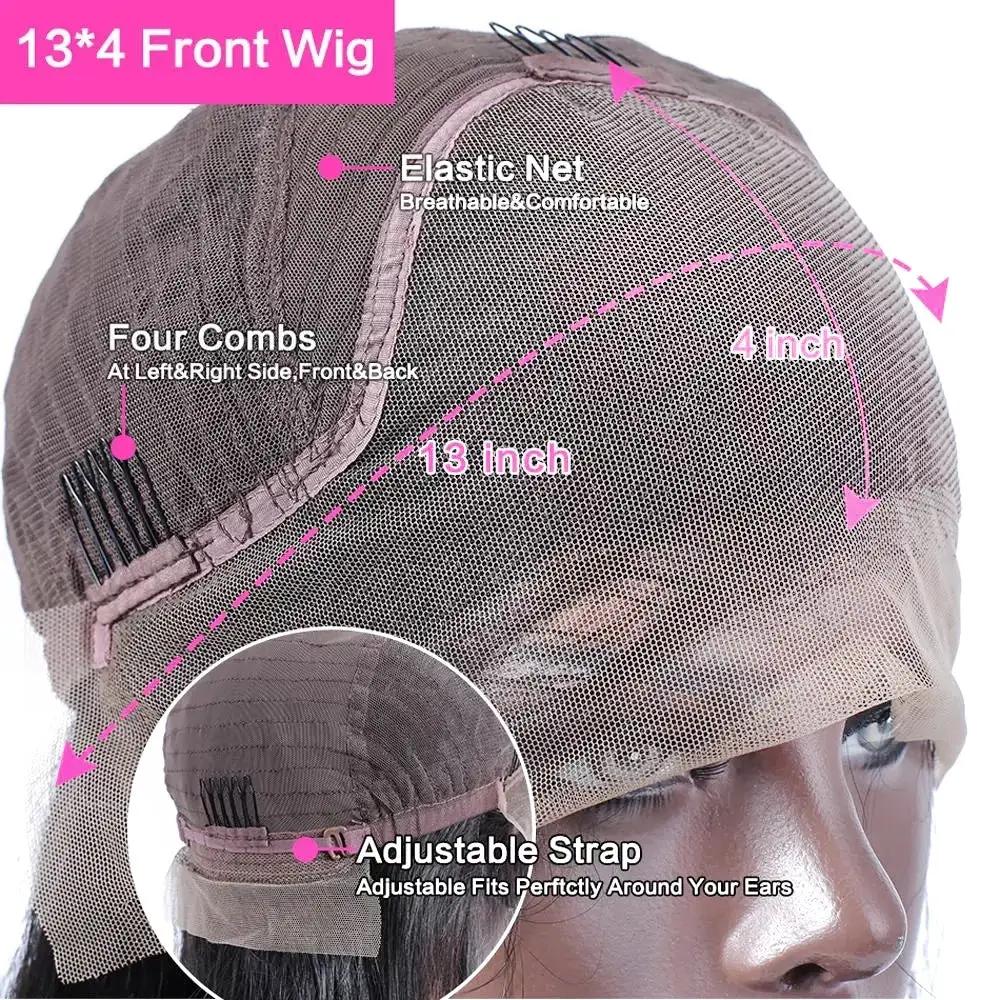 Curly Human Hair Wig Lace Hair Products by GJG Denim