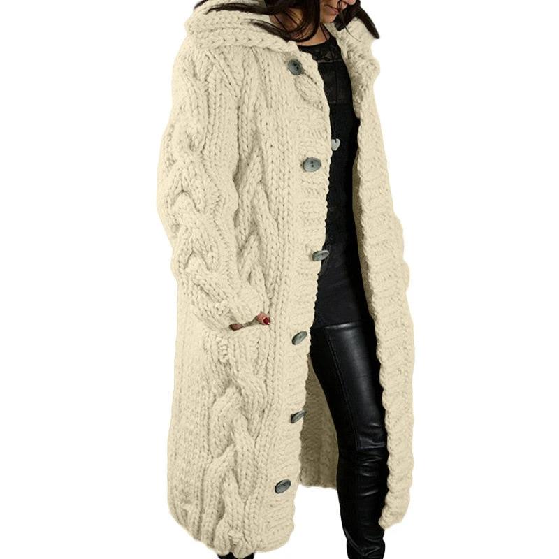 Women's Cardigan Plus Size Sweater Coat by GJG Denim