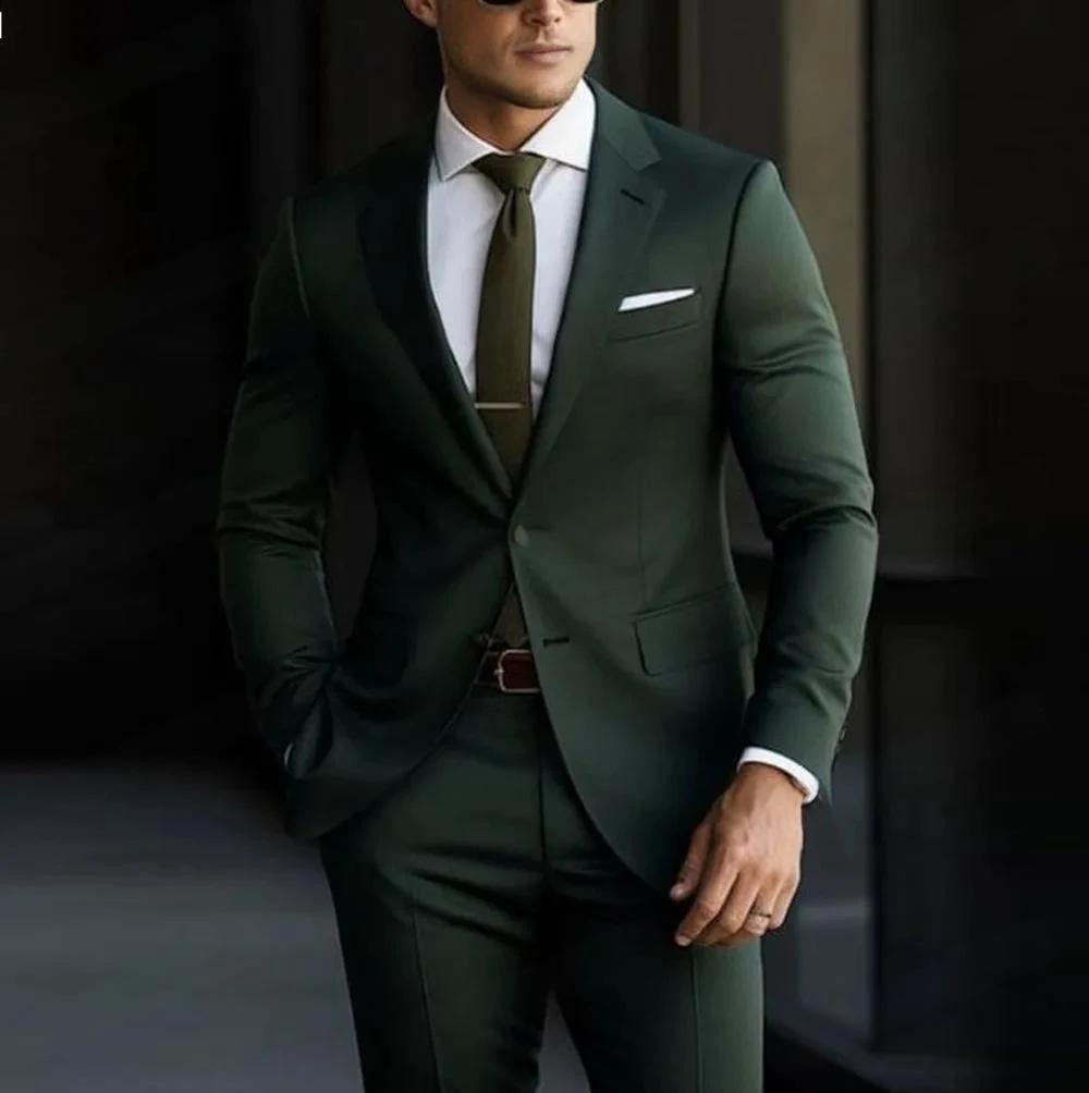 Men's Two-piece Suit by GJG Denim