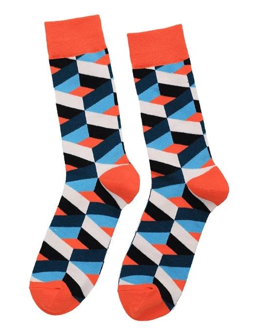 Men's Cross Border Fashion Socks by GJG Denim