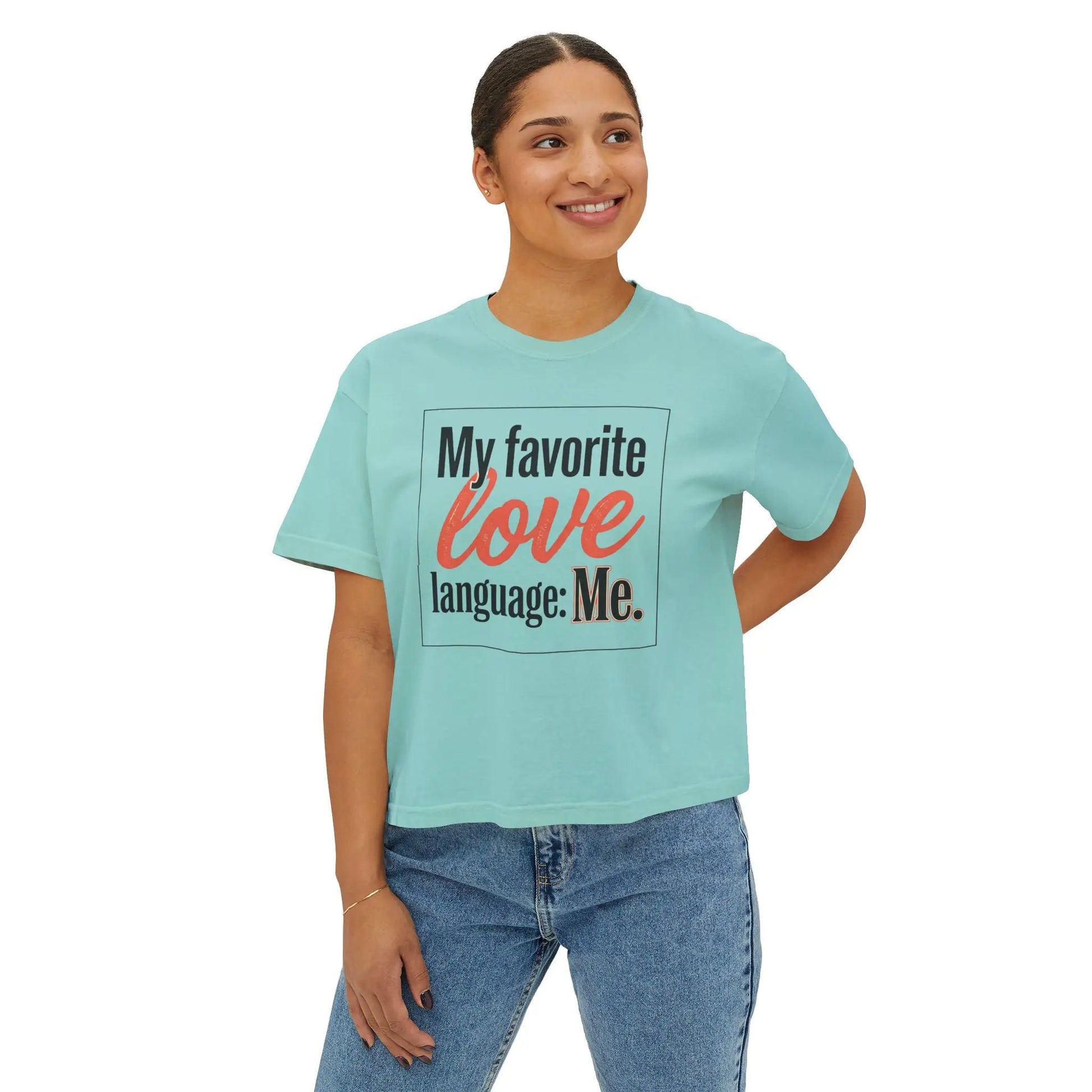 Women's Boxy Tee by Printify