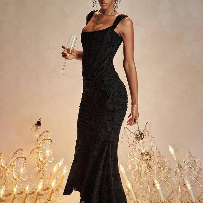 Mozision Off-shoulder Backless Sexy Evening Dress For Women Purple Sleeveless Strapless Ruched Bodycon Club Party Dress by GJG Denim