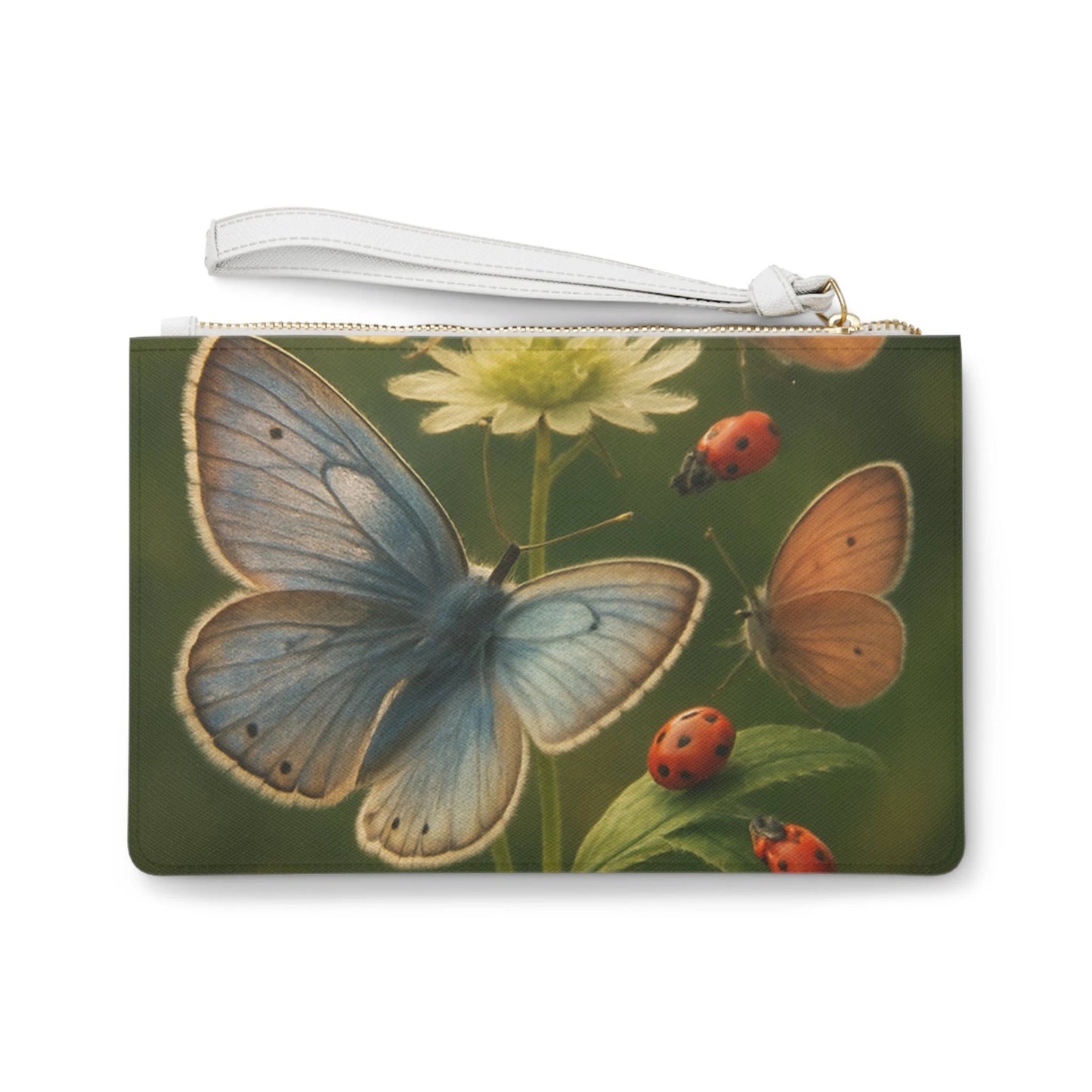 Butterfly Clutch Bag - Nature-Inspired Purse, Perfect for Events, Gift for Nature Lovers, Organizer for Travel by Printify