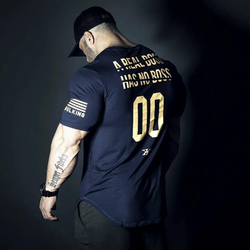 Men's Round Neck Fitness T-shirt by GJG Denim
