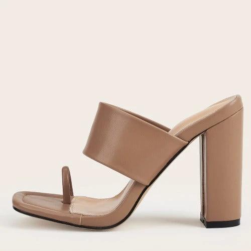 Simple slip-on sandals by GJG Denim