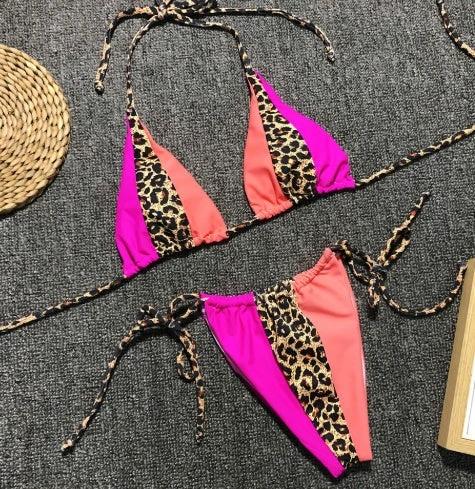 Split swimsuit by GJG Denim