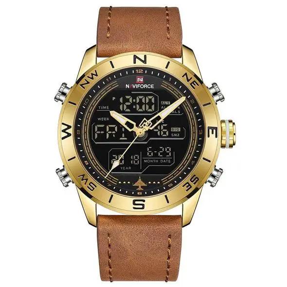 Men's Sport LED Analog Digital Watch by GJG Denim
