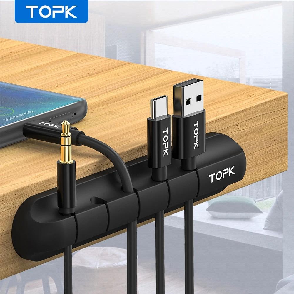 Silicone USB Cable Organizer by GJG Denim