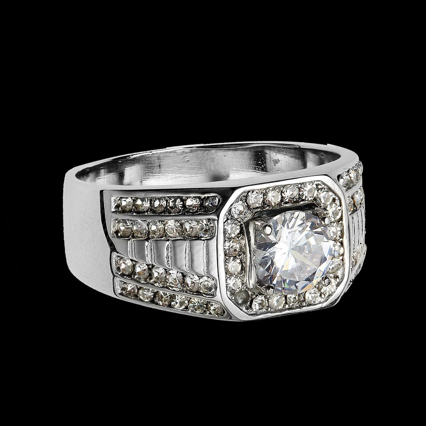 Fashion Hip-hop Men's Ring by GJG Denim