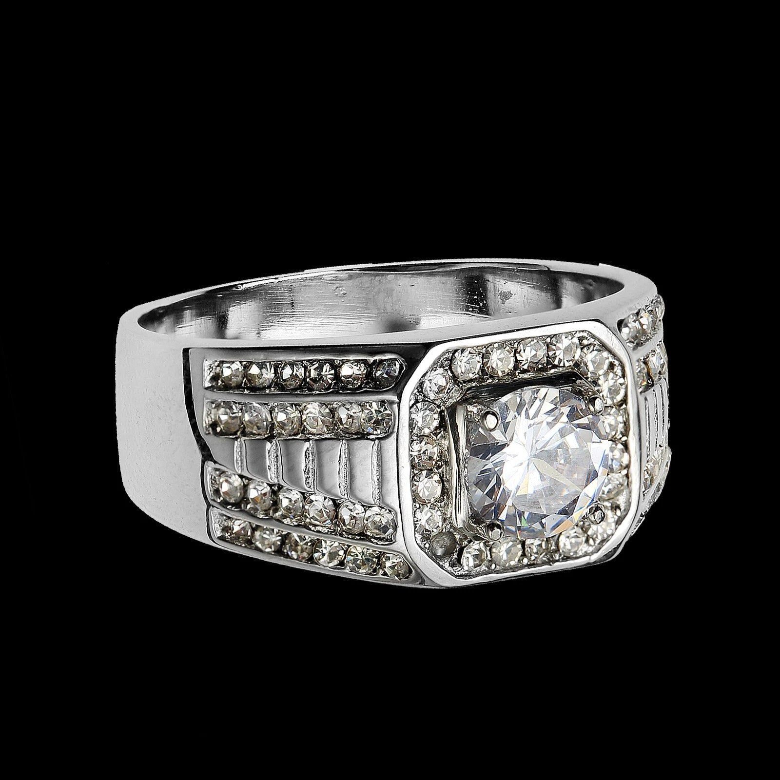 Fashion Hip-hop Men's Ring by GJG Denim