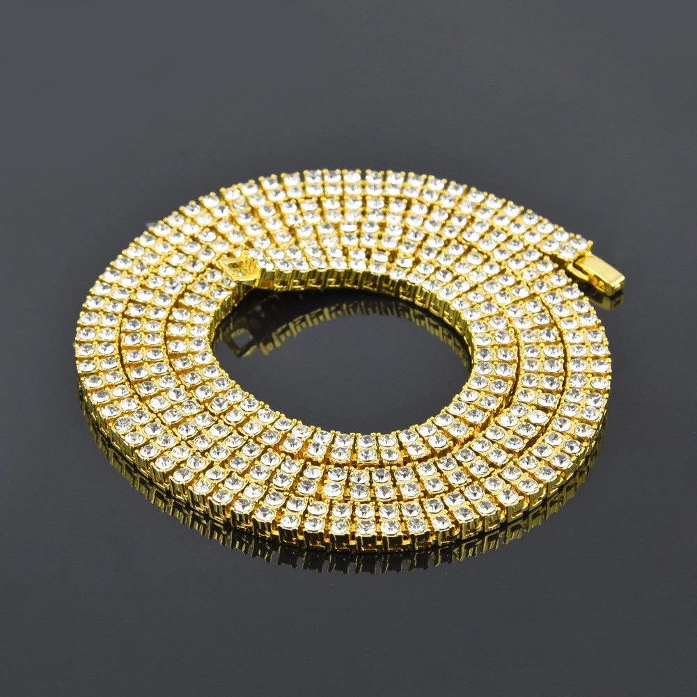Alloy Diamond Like Men's Chain by GJG Denim
