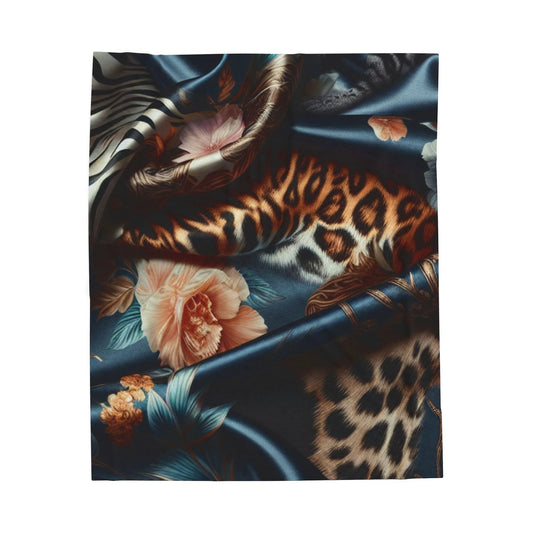 Cozy Velveteen Plush Blanket - Soft Decorative Throw for Home, Perfect for Cozy Nights, Gifts, Home Decor, Relaxation by Printify