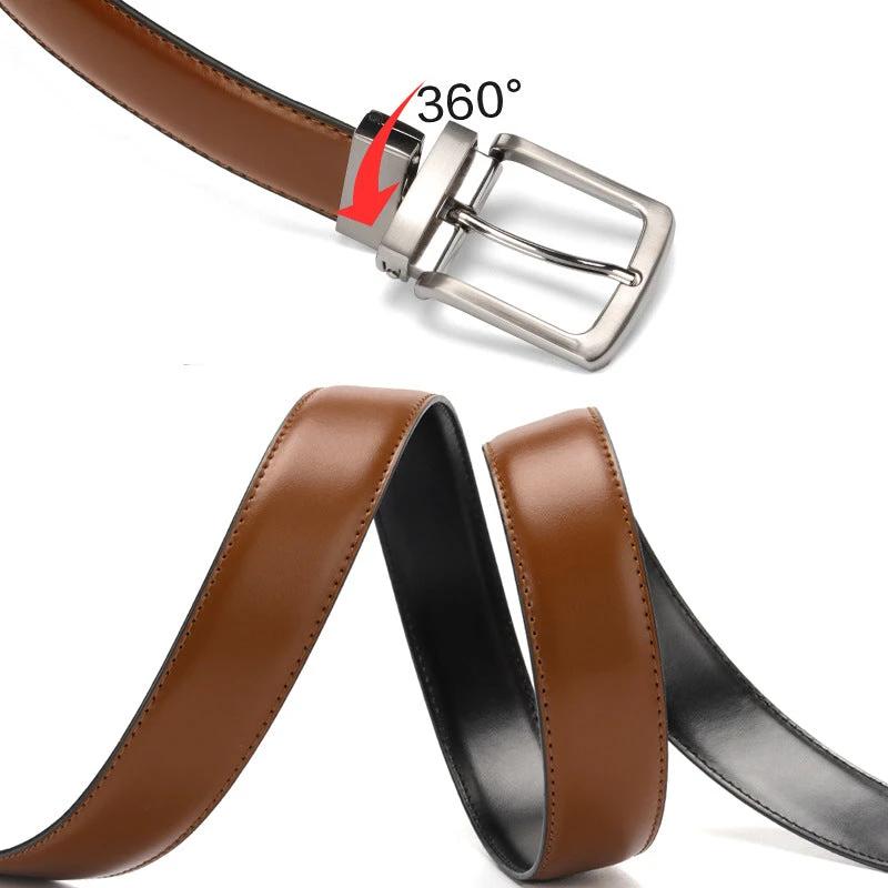 Men's Rotating Pin Buckle Belt by GJG Denim