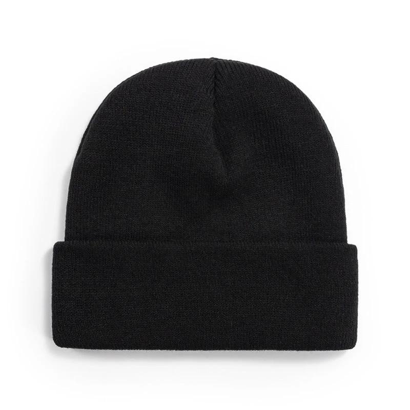 Men's Knitted Solid Color Beanie by GJG Denim
