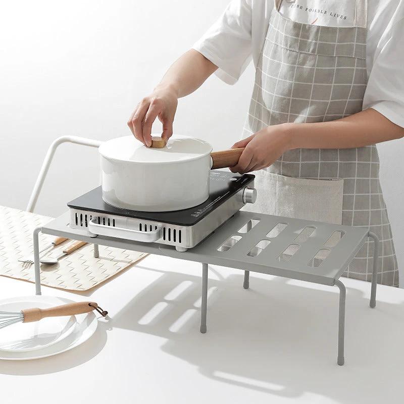 Telescopic Kitchen Rack by GJG Denim