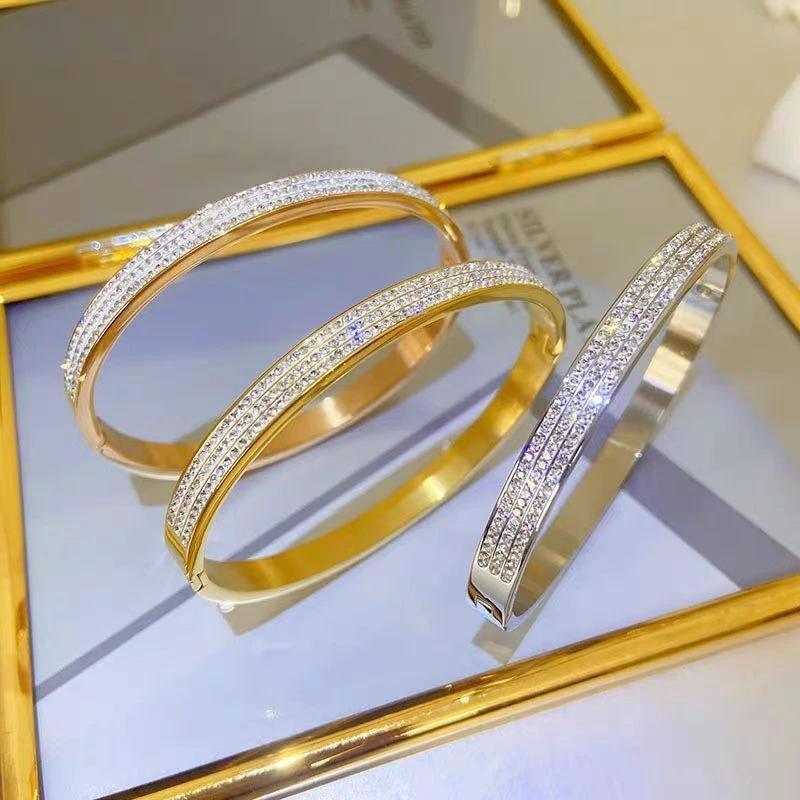 Titanium Steel Bracelet Female Non-fading Buckle by GJG Denim