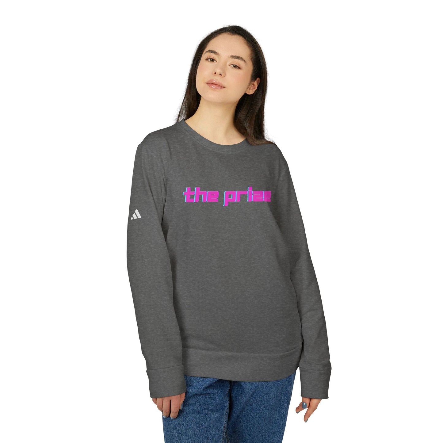 adidas Unisex Fleece Crewneck Sweatshirt The prize by Printify