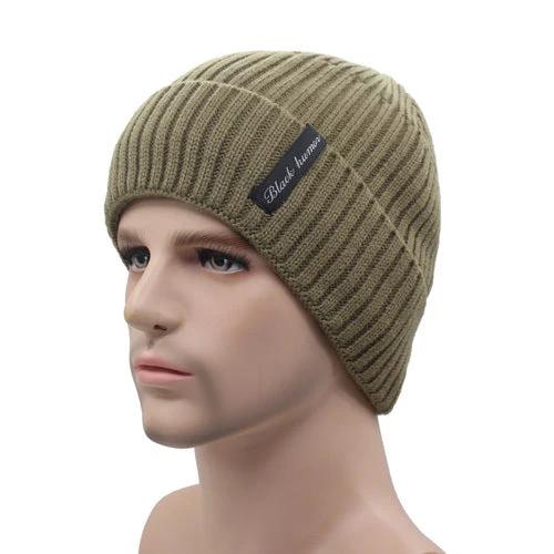Men's Knitted Beanie and Neck Warmer Set (or Single Beanie) by GJG Denim