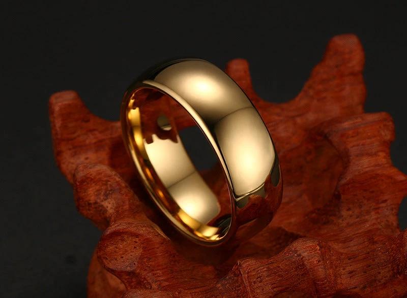 Tungsten Carbide Signet Ring by GJG Denim