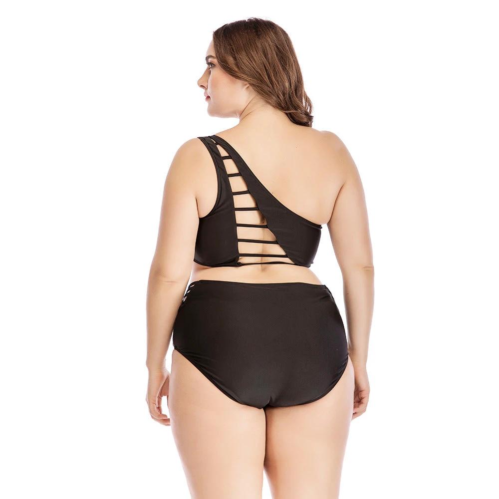 High waist plus size swimsuit by GJG Denim