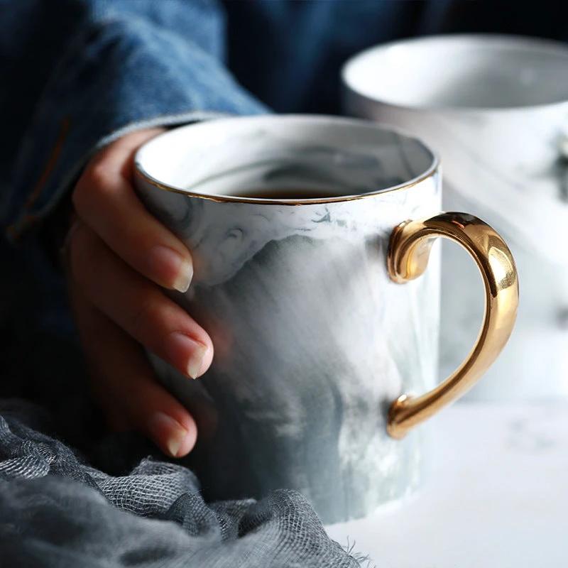 Marble Coffee Mug by GJG Denim