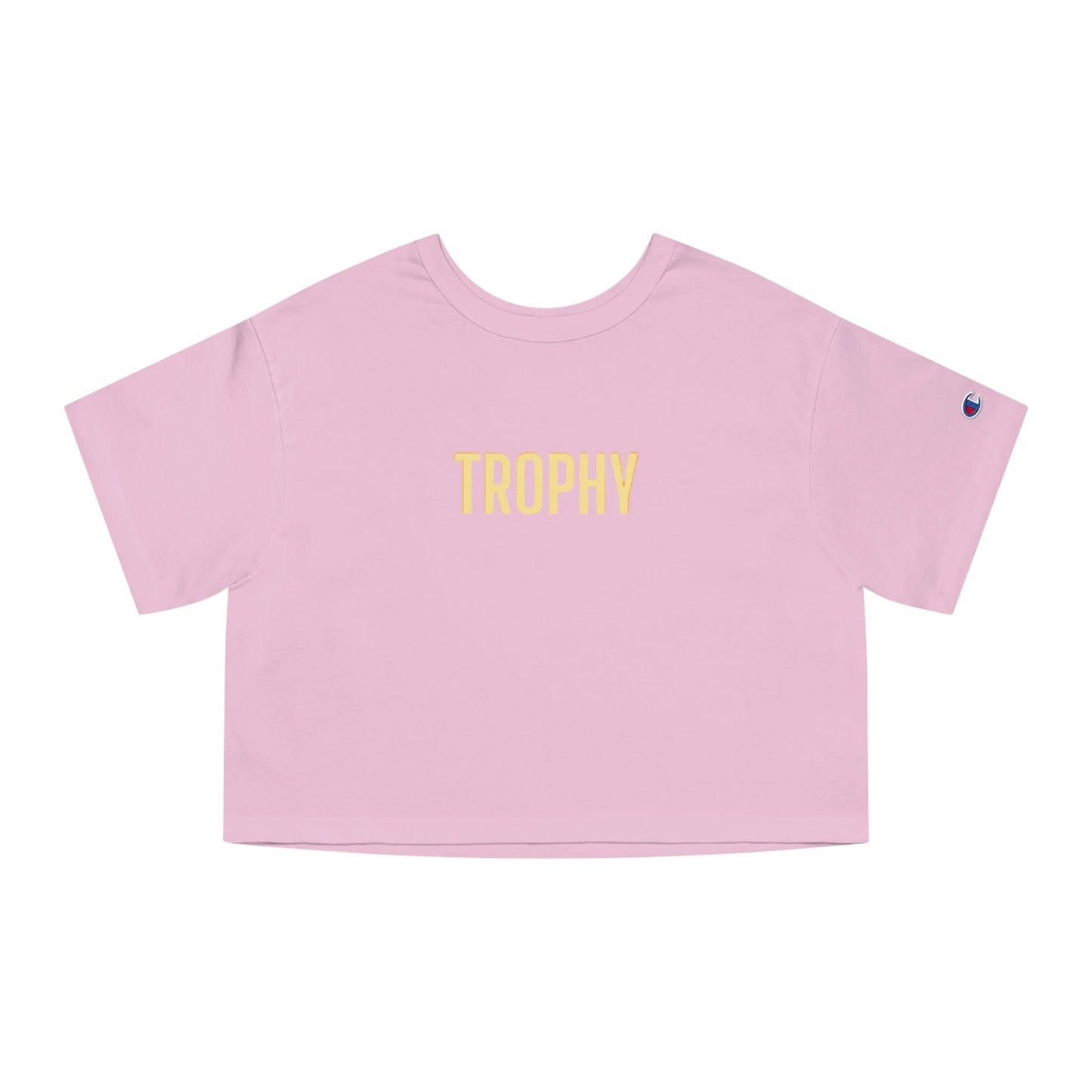 Champion Women's Heritage Cropped T-Shirt "Trophy" by Printify