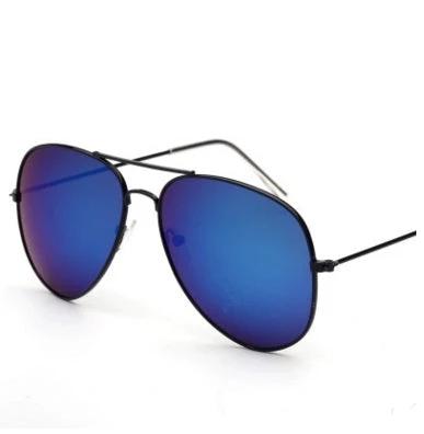 Men's Reflective Color Film Sunglasses by GJG Denim