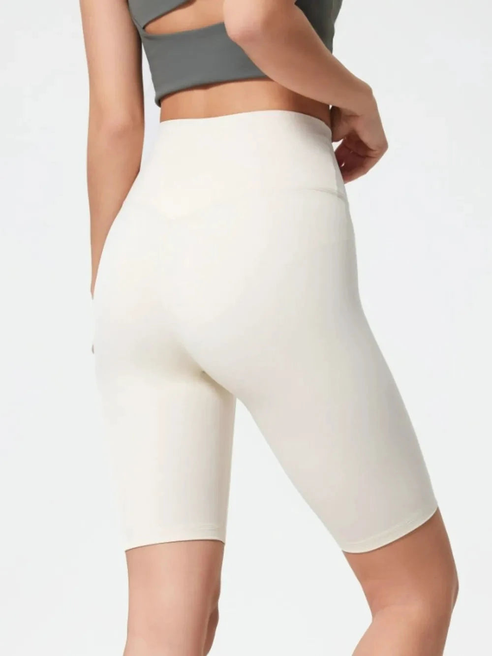 Millennia High Rise Wide Waistband Active Shorts by Lady Ros