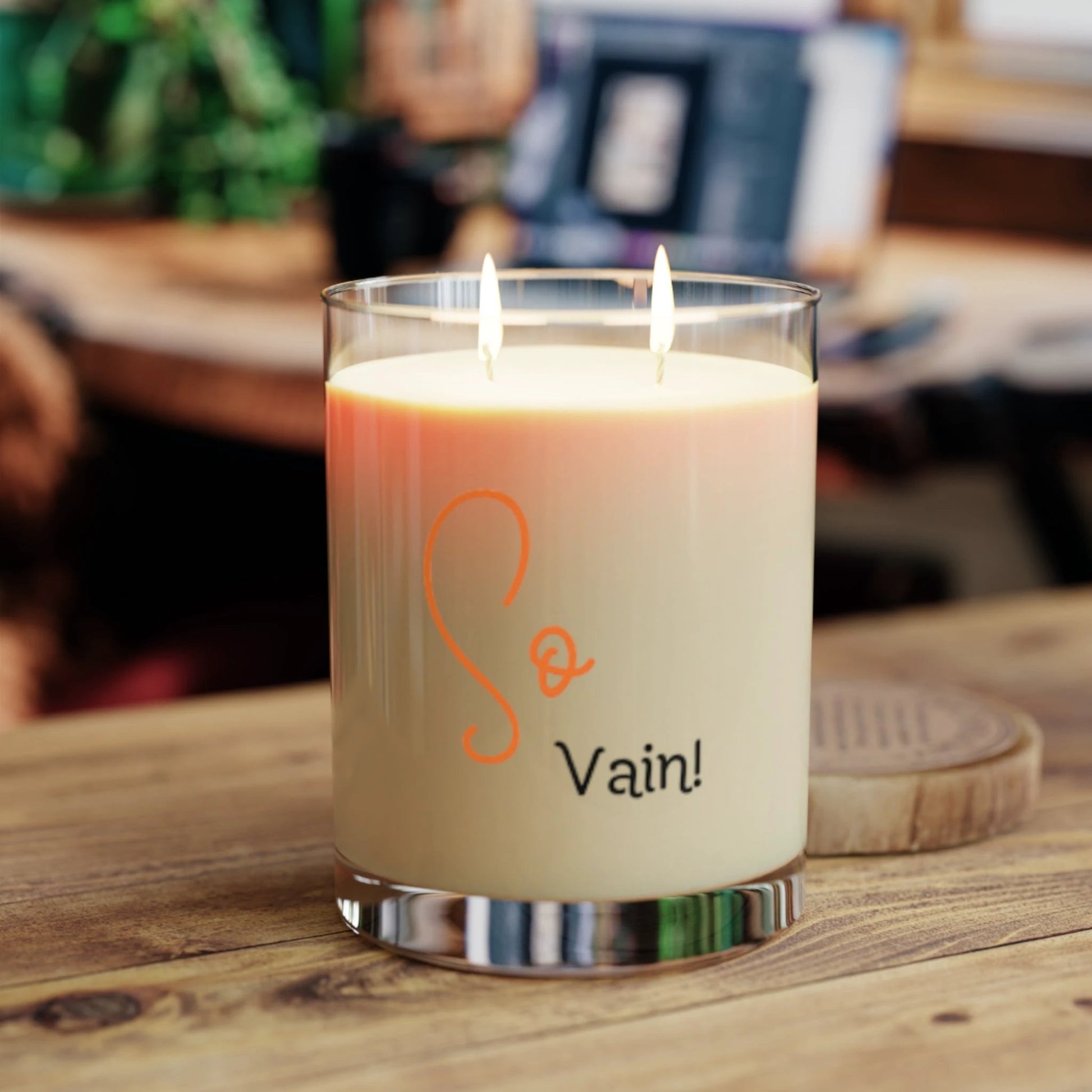 Scented Candle - Full Glass, 11oz by Printify