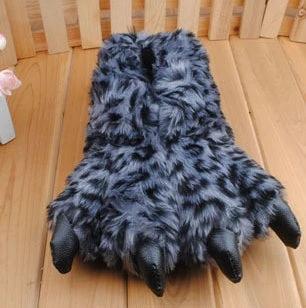 Warm Leopard Slippers by GJG Denim