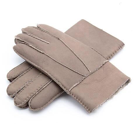 Men's Sheepskin Fur Gloves by GJG Denim