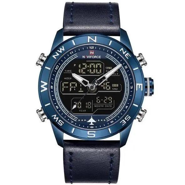 Men's Sport LED Analog Digital Watch by GJG Denim