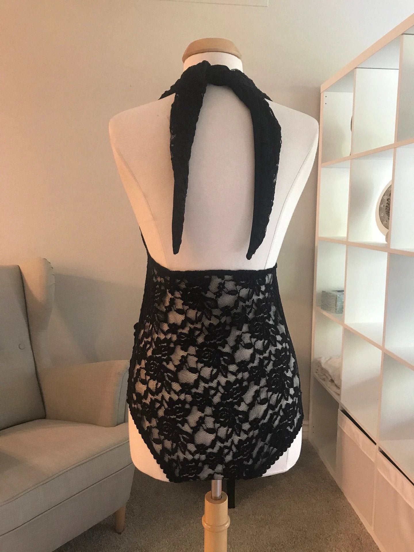 Lace shaping bodysuit by GJG Denim