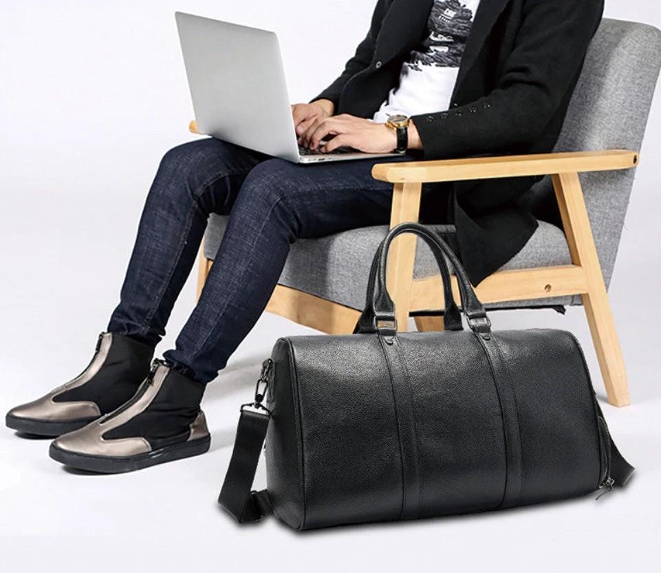 Men's Travel Bag by GJG Denim