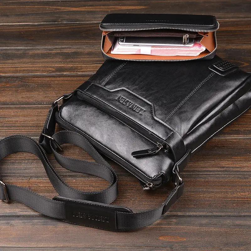 Men's Messenger Bag by GJG Denim