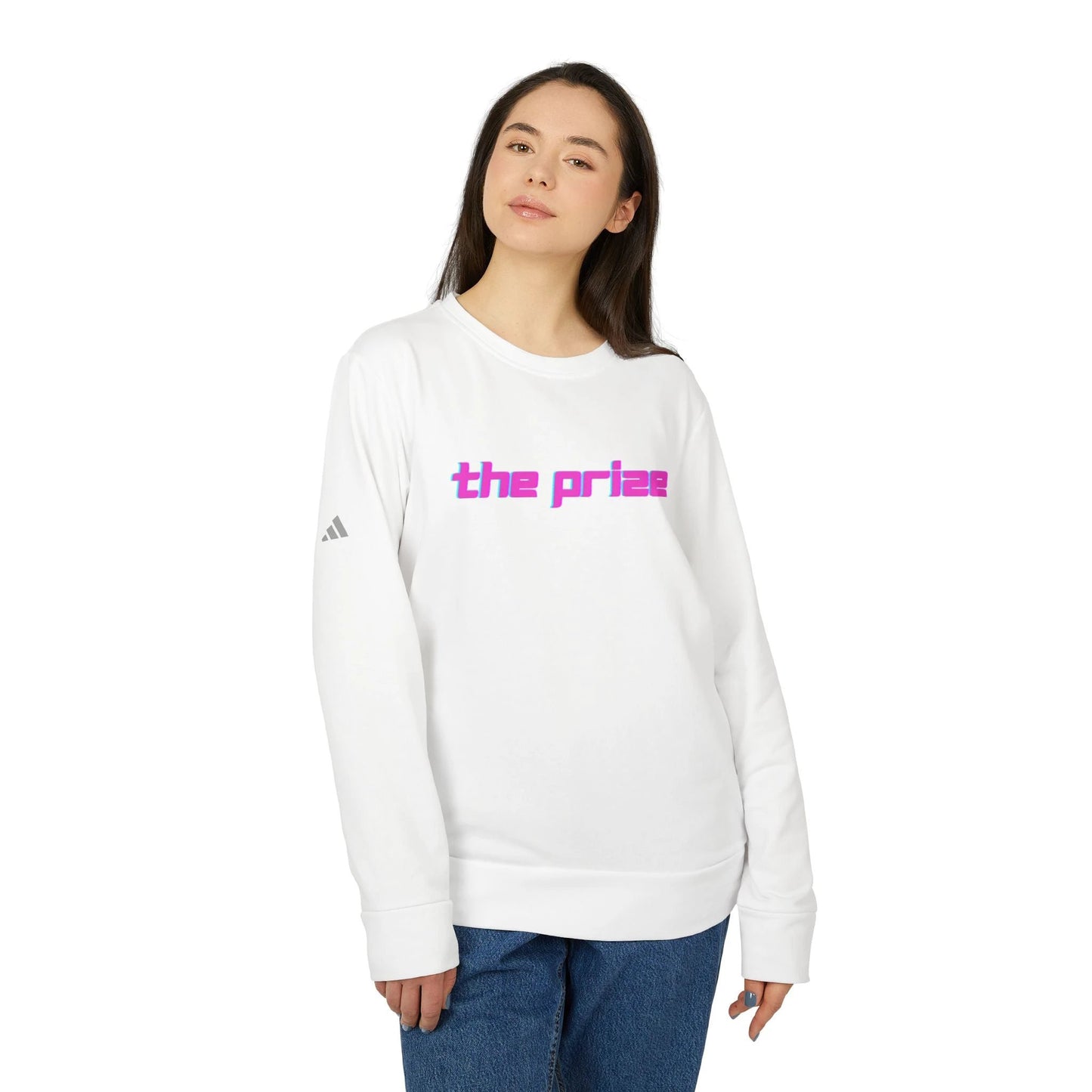 adidas Unisex Fleece Crewneck Sweatshirt The prize by Printify