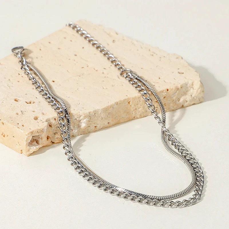 Men's Minimalist Personality Cold Style Double-layer Bracelet by GJG Denim