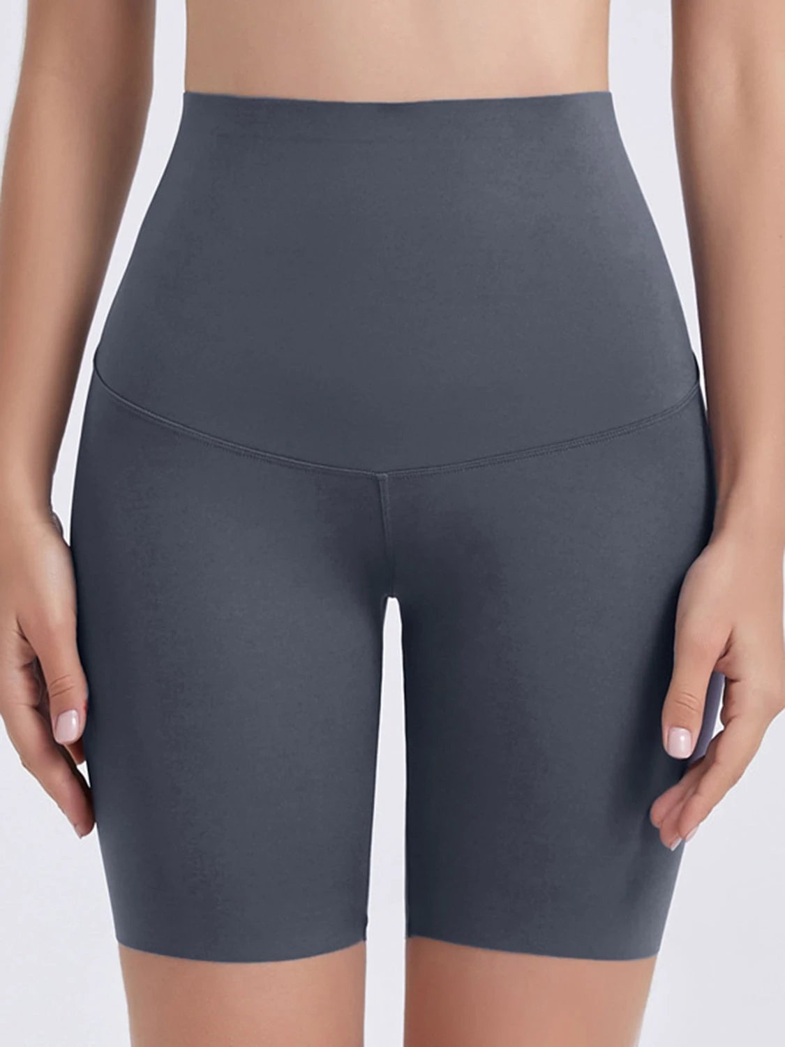 Wide Waistband Sports Shorts by Lady Ros