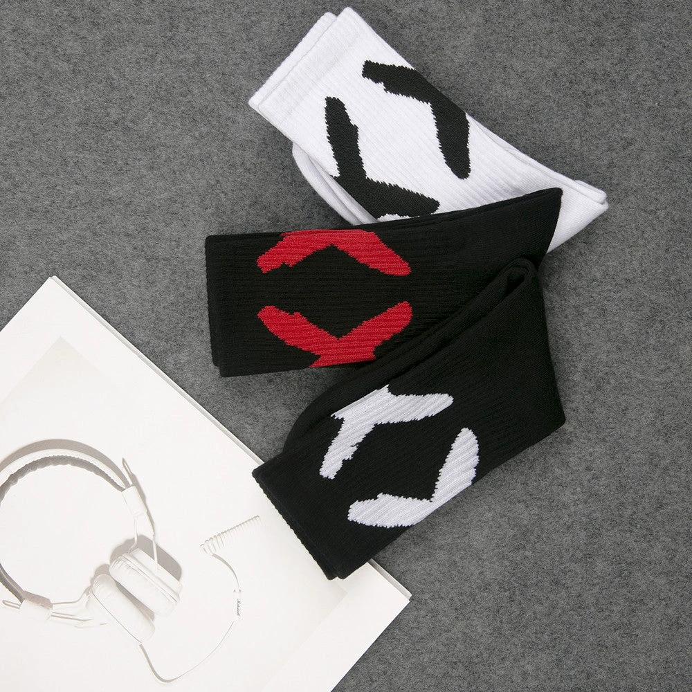 Men's "X" Trendy Socks by GJG Denim